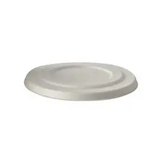 Tampas Tigelas Sopa Cana de Açucar Ø14 cm Natural 600ml 50un