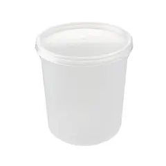 Embalagem Redonda Alimentar 1000ml PP c/Tampa 25un