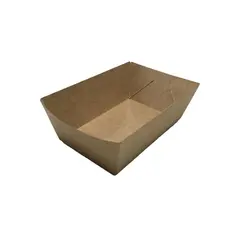 Bandeja Kraft 100x60x42mm 300g 250un