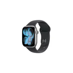 APPLE WATCH SERIES 11 GPS 42MM SPACE GREY ALUMINIUM CASE WITH BLACK SPORT BAND - M/L