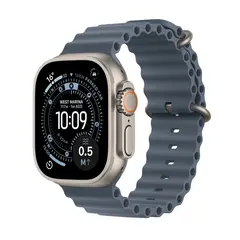 APPLE WATCH ULTRA 3 GPS + CELLULAR 49MM NATURAL TITANIUM CASE WITH ANCHOR BLUE OCEAN BAND