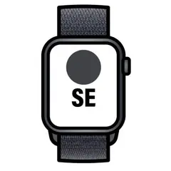Apple Watch SE GPS 40mm Midnight Aluminium com Pulseira Sport Loop | Loja BluePixel