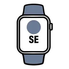 Apple Watch SE GPS 40mm Prateado com Pulseira Denim Sport B | bluepixel.pt