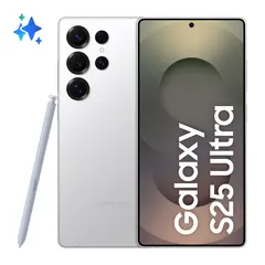 Samsung Galaxy S25 Ultra 256GB White Silver Titanium | Smartphone topo de gama na bluepixel.pt
