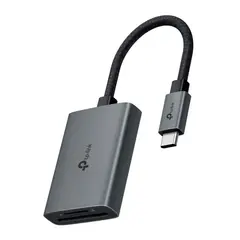 Leitor de Cartões TP LINK USB 3.0 Type-C para SD & MicroSD - Transferências Rápidas