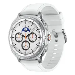 Samsung Galaxy Watch8 Classic 46mm BT Branco | Relógio inteligente de alta tecnologia na bluepixel.pt