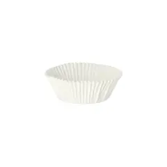 Forma Alimentar Redonda Papel Ø5cm Branco 1000un