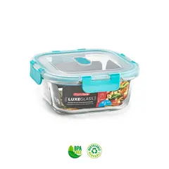 Caixa Hermética Vidro c/ Válvula Luxe 800ml Sortido