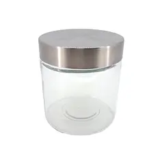 Frasco Vidro 700ml Tampa Metal