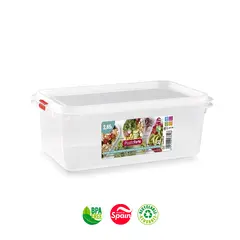 Caixa Hermética Hotelaria Frost Nº4 2,65L Transparente