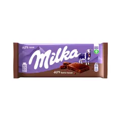 Tablete Chocolate Milka Extra Cacau 90g