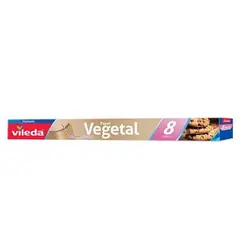 Papel Vegetal Alimentar Vileda 8mts
