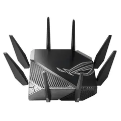 ASUS ROG Rapture GT-AXE11000 - Router WiFi 6E Tri-band com portas 2.5G e suporte VPN - bluepixel.pt