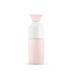 Garrafa Dopper Steel Soft Pink 350ml