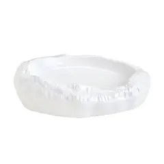 Prato 25.4x19x6.2cm Melamina ESSENTIA Branco 1un