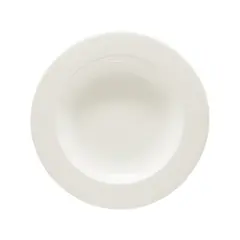 Prato Fundo 23cm Porcelana com Aba CANVAS 1un