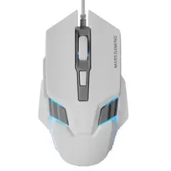 Rato Gaming Mars Gaming MM024 RGB 4000DPI com Sensor Óptico e Switches Huano - Loja BluePixel