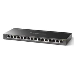 TP-LINK TL-SG116E Switch Gigabit Easy Smart de 16 Portas - Rede Fiável e Eficiente