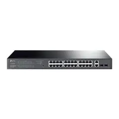 Switch TP-LINK TL-SG1428PE 28-Port Gigabit Easy Smart com PoE+ e Slots SFP - Rede Empresarial