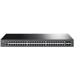 Switch TP-LINK Omada 48-Port Gigabit L2+ com 4 Slots 10GE SFP+ | Loja BluePixel