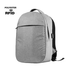 Mochila Portátil 15.0 Rigal RFID Cinza | Resistente, Segura e Moderna na bluepixel.pt