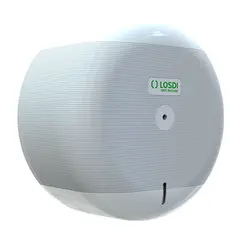 Dispensador Papel Higiénico Ext Central 110mm Branco