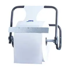Suporte Rolo Papel Industrial para Parede Aço Laminado
