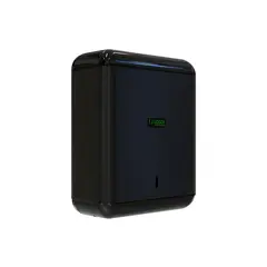 Dispensador Toalhas Mão Zig-Zag EcoLuxe Losdi Preto