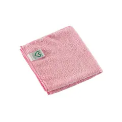 Pano Reciclado 38x35cm Vermelho Vileda Professional | Produto Sustentável e Resistente