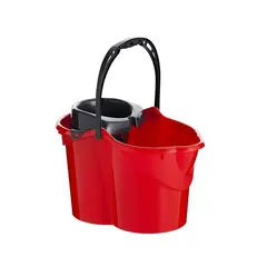 Balde com Espremedor Oval 15L Vermelho - Produto de Alta Qualidade na BluePixel