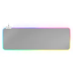 Mousepad XXL MARS GAMING MMPRGB2 com RGB Chroma e 2x USB 2.0 HUB - Prata