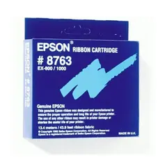 Fita Epson 8763 Preta (C13S015054) - Compatível com Impressoras Epson | bluepixel.pt