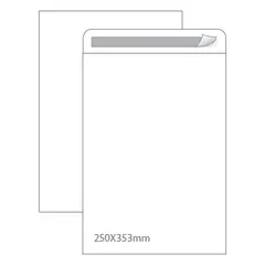 Envelopes Saco 250x353mm B4 Branco 090g Autodex 50un