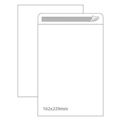 Envelopes Saco 162x229mm C5 Branco 90g Autodex Pack 50un