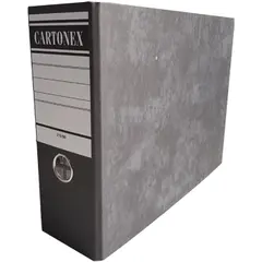 Pasta Arq. A5 (Baixo) L/80mm 210x290 Marmoreado Preto