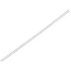Argolas Espiral Metálicas Passo 5:1 10mm Prata - Pack 100 | Loja BluePixel