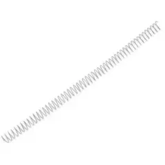 Argolas Espiral Metálicas Passo 5:1 24mm Prata - 100 Unidades | bluepixel.pt