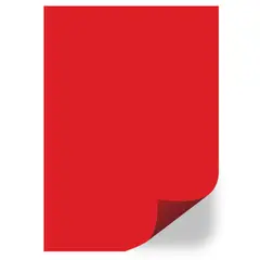 Encadernação em Acetato Vermelho Opaco A4 500mic Marca 320 - Pack de 100 unidades