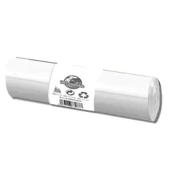 Sacos de Lixo 100-120L Branco 70x110cm, Resistentes, 50kg, Pack de 20 | bluepixel.pt