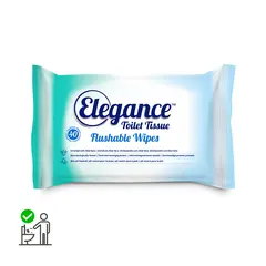 Papel Higiénico Húmido (Toalhete) Elegance Perfumado 40un