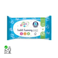 Papel Higiénico Húmido (Toalhete) Little Heroes 40un