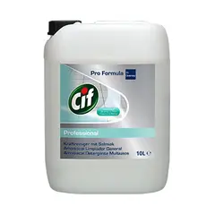 Detergente Multiusos Amoniacal Cif PF 10L - Marca 143 | Limpeza Eficaz