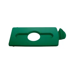 Tampa Slim Jim 401 para Kit de Reciclagem de Garrafas e Latas Verde | Loja BluePixel
