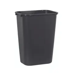 Contentor 39L Retangular sem Tampa Preto - Armazenamento Prático | bluepixel.pt