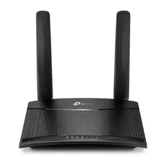 TP-LINK TL-MR100 WiFi N300 4G LTE Modem Router LAN+WAN+SIM | Loja BluePixel