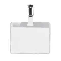 Porta Nomes Horizontal 90x60mm com Mola - Marca 164 | Organização Profissional