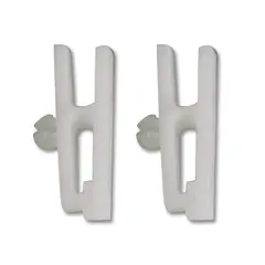 Mola Plástica para Porta Nomes Branco 100 Unidades | Marca 320