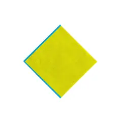 Pano Microfibra 40x40cm 300g Terry Amarelo Pack 5un