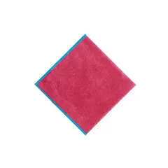 Pano Microfibra 40x40cm 300g Terry Vermelho Pack 5un