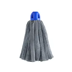 Recarga Esfregona Max Pro Tiras Cinza c/ Rosca Azul
